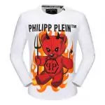 philipp plein couture crew neck sweater pullover angry teddy bear monster